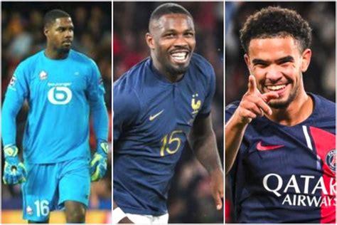 Maignan, Thuram et Zaire.